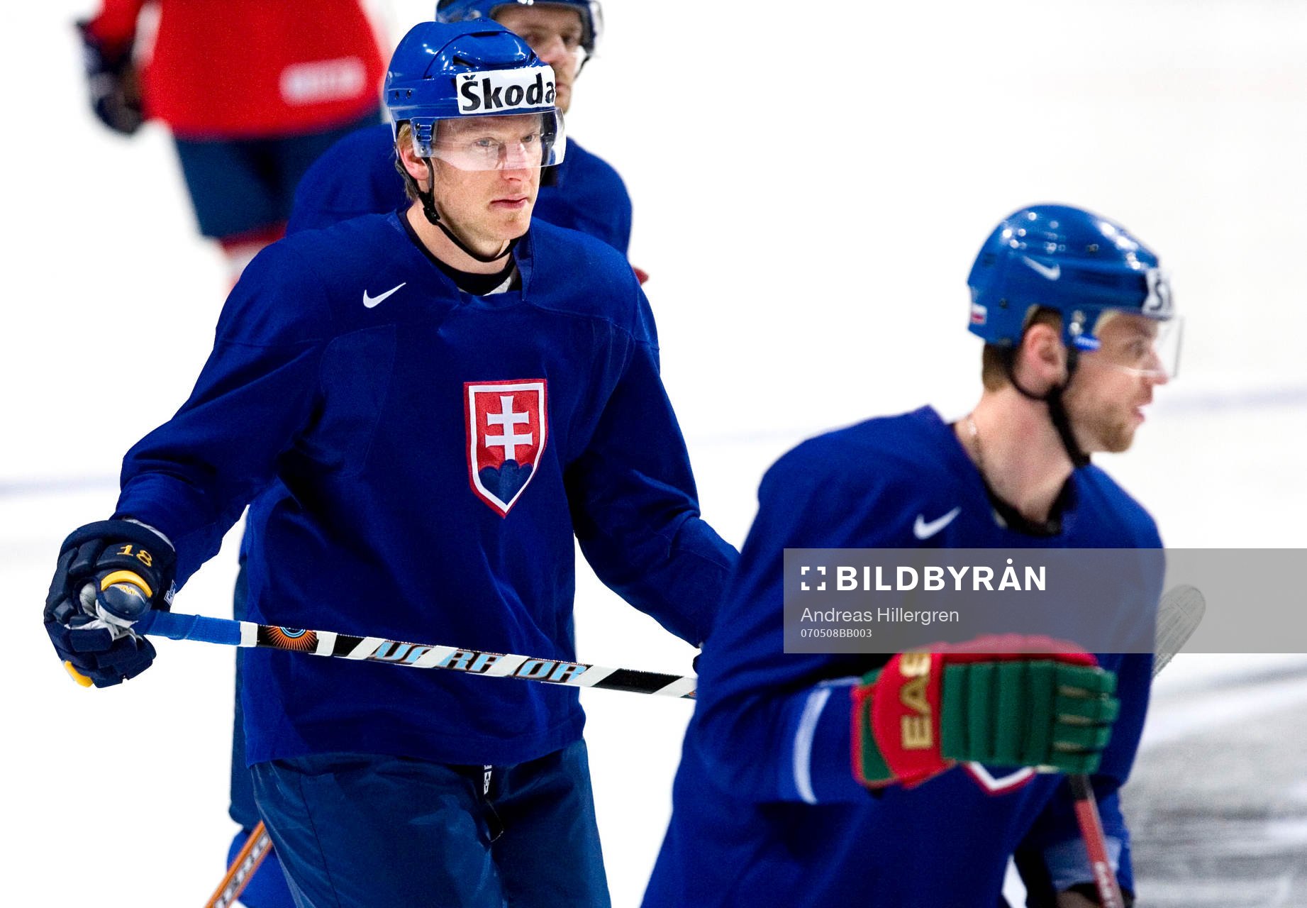 Marian Hossa och Marian Gaborik