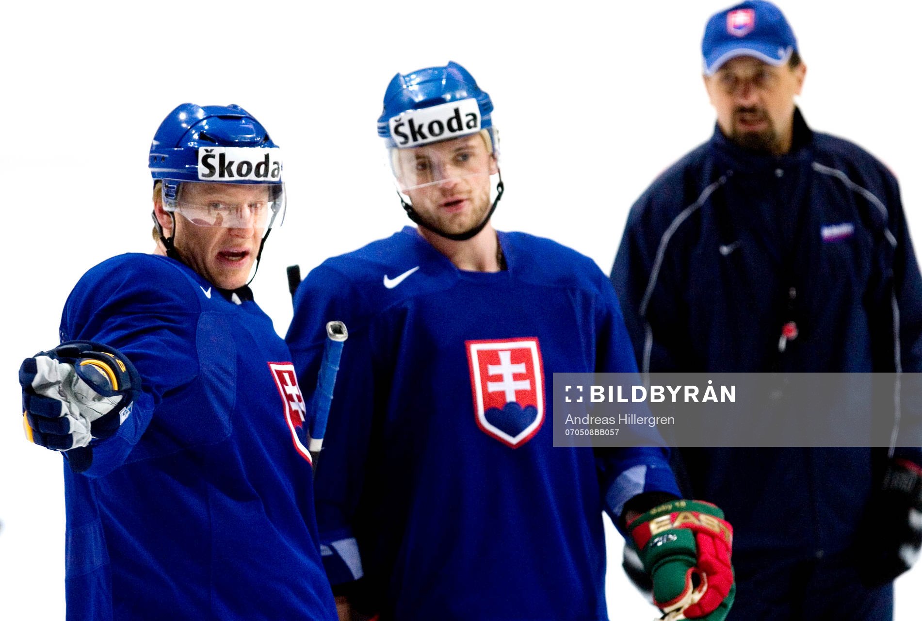 Marian Hossa och Marian Gaborik