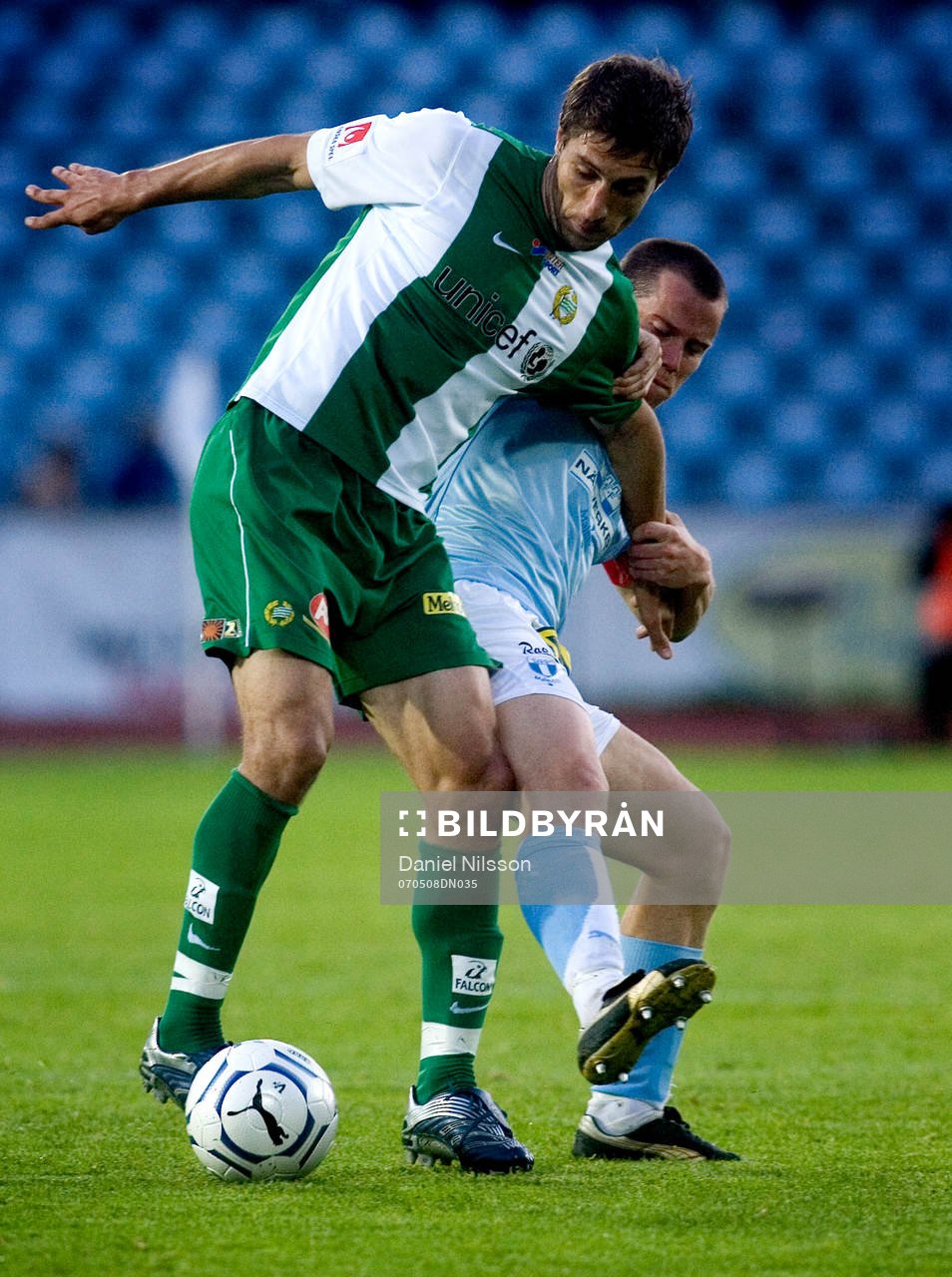 Daniel Andersson, Malmö och Sebastian Eguren, Hammarby
