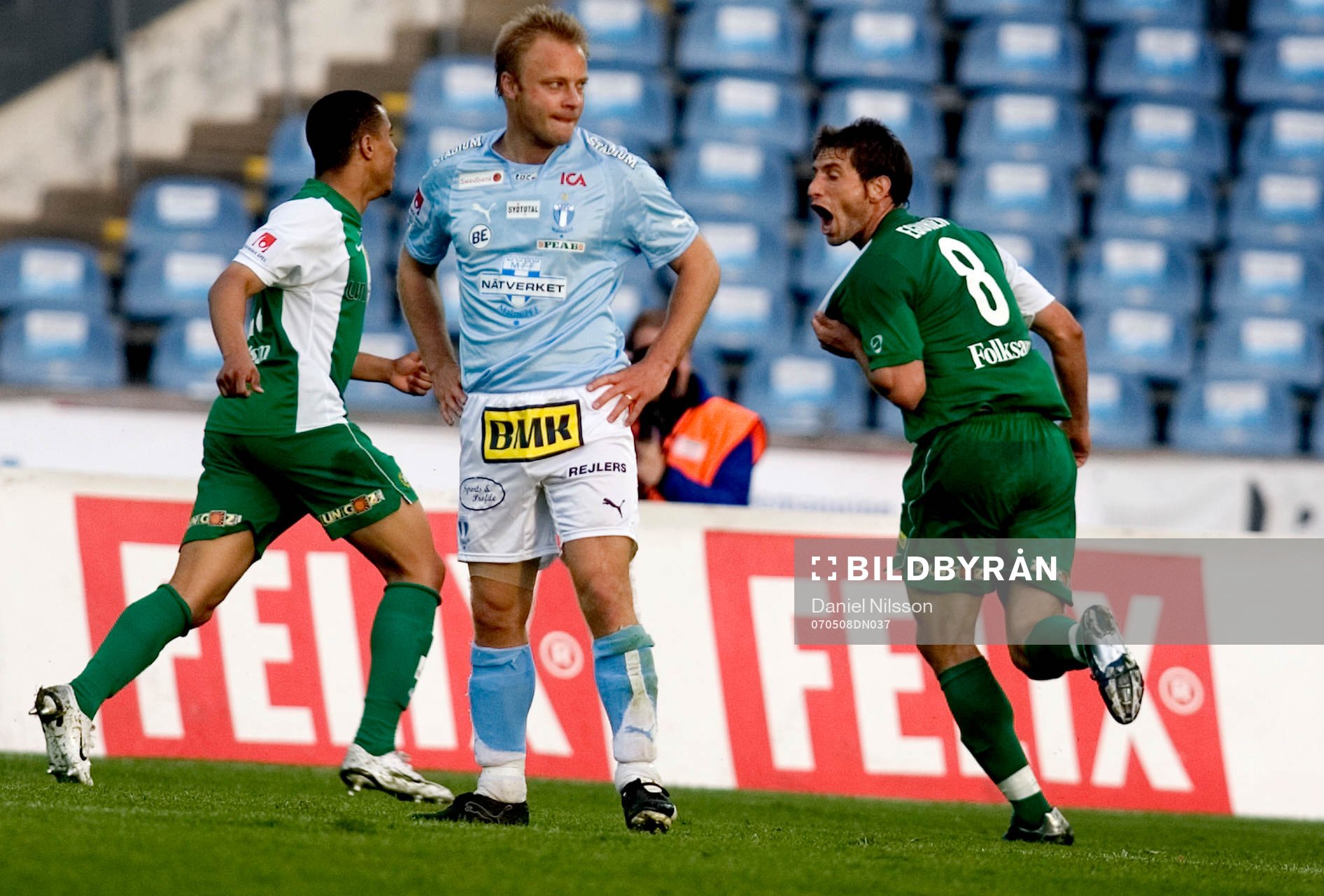 Sebastian Eguren, Hammarby, jubel