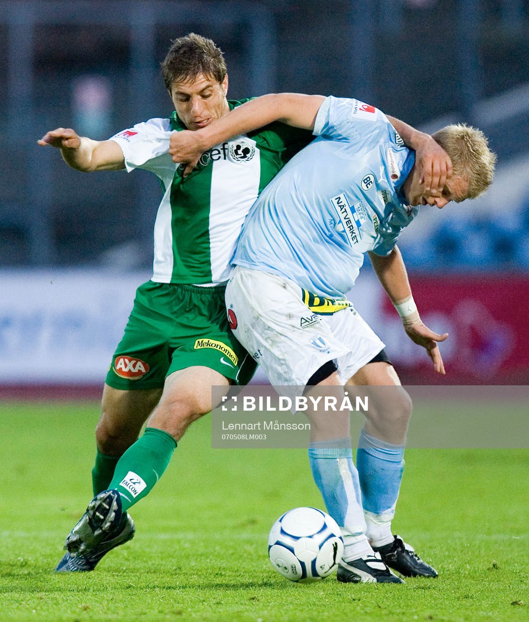 Planens suverän Sebastian Eguren trycker till Joakim