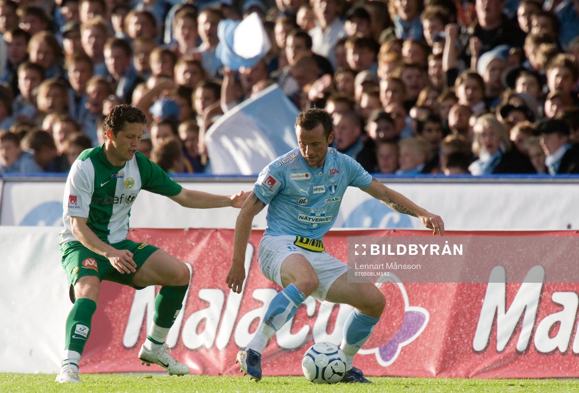 Ulrich Vinzents, Malmö och Paulinho Guara, Hammarby