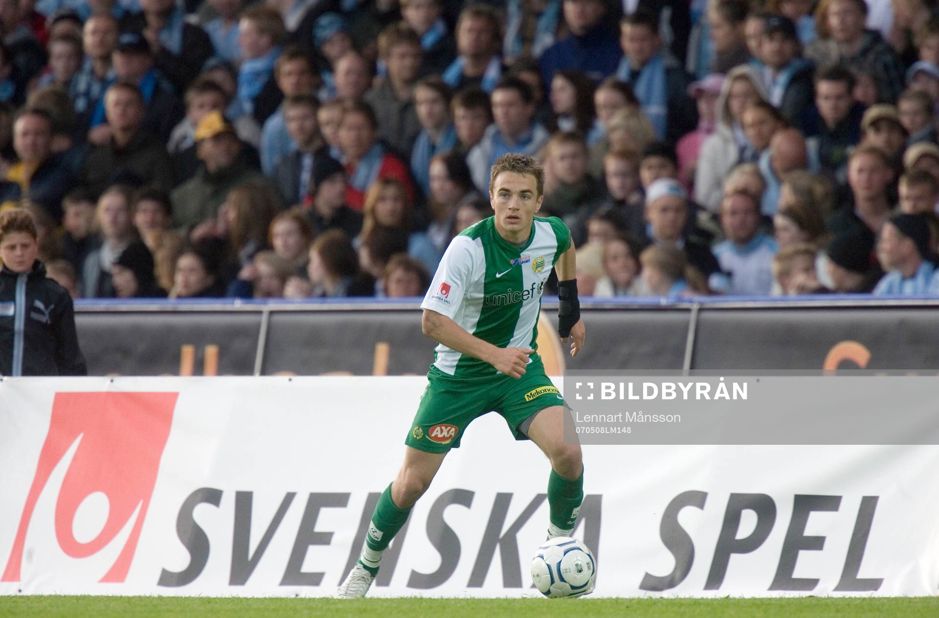 Petter Andersson. Svenska Spel-reklam. Svenska Spel.