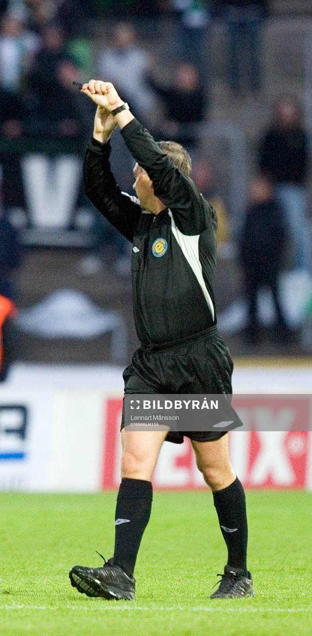 Åke Andreasson, domare. Tecken