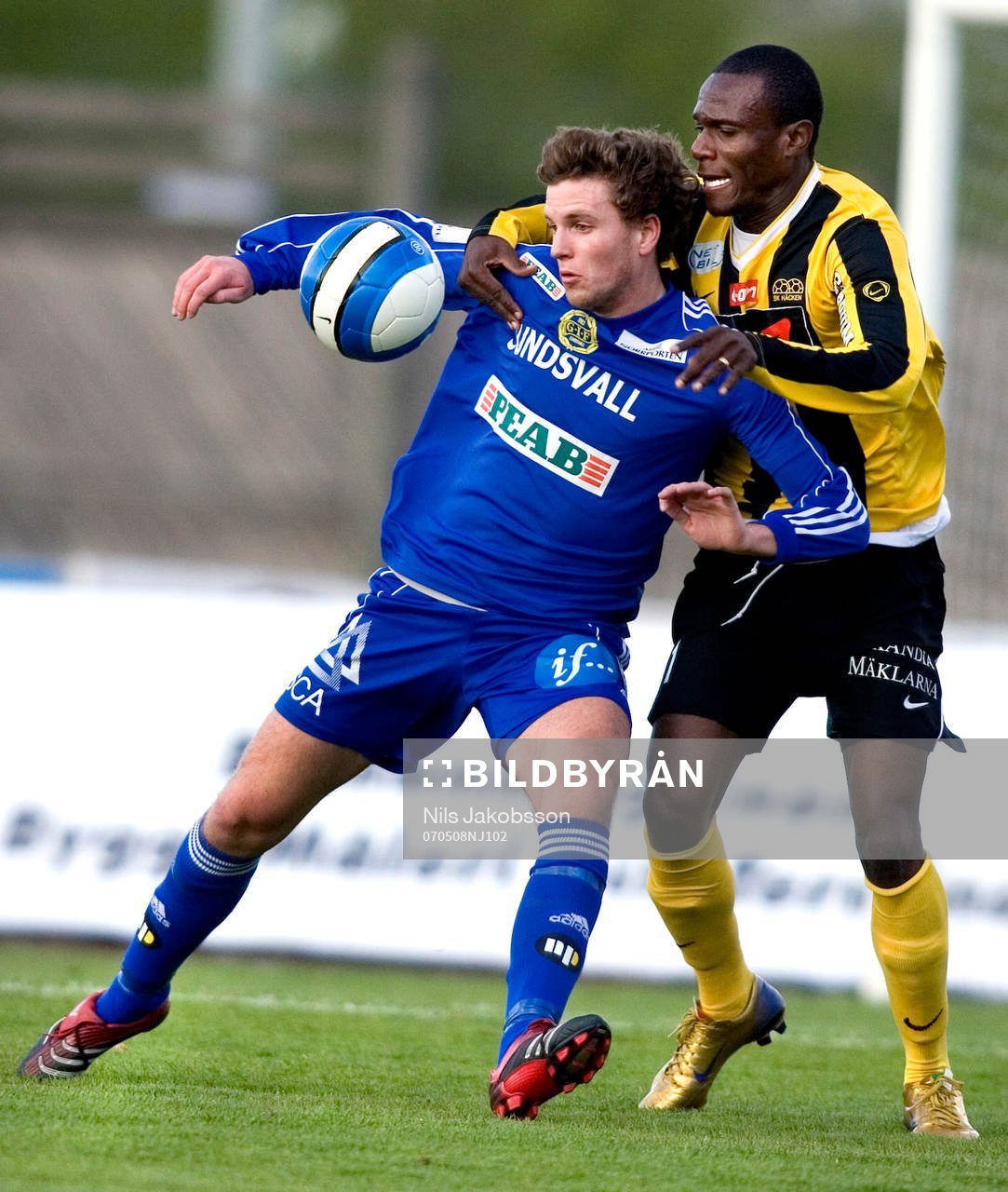 Per Nyman, Sundsvall, Robert Mambo-Mumba, Häcken