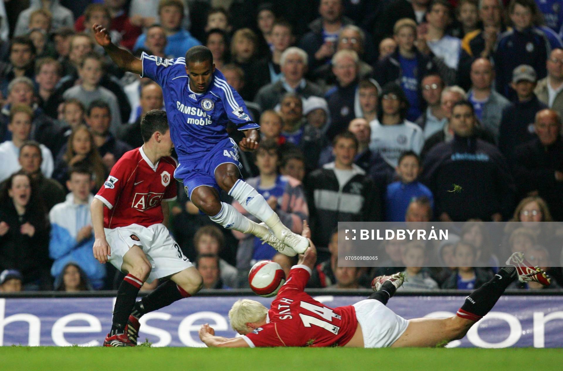  Scott Sinclair, Chelsea och Alan Smith, Manchester United  