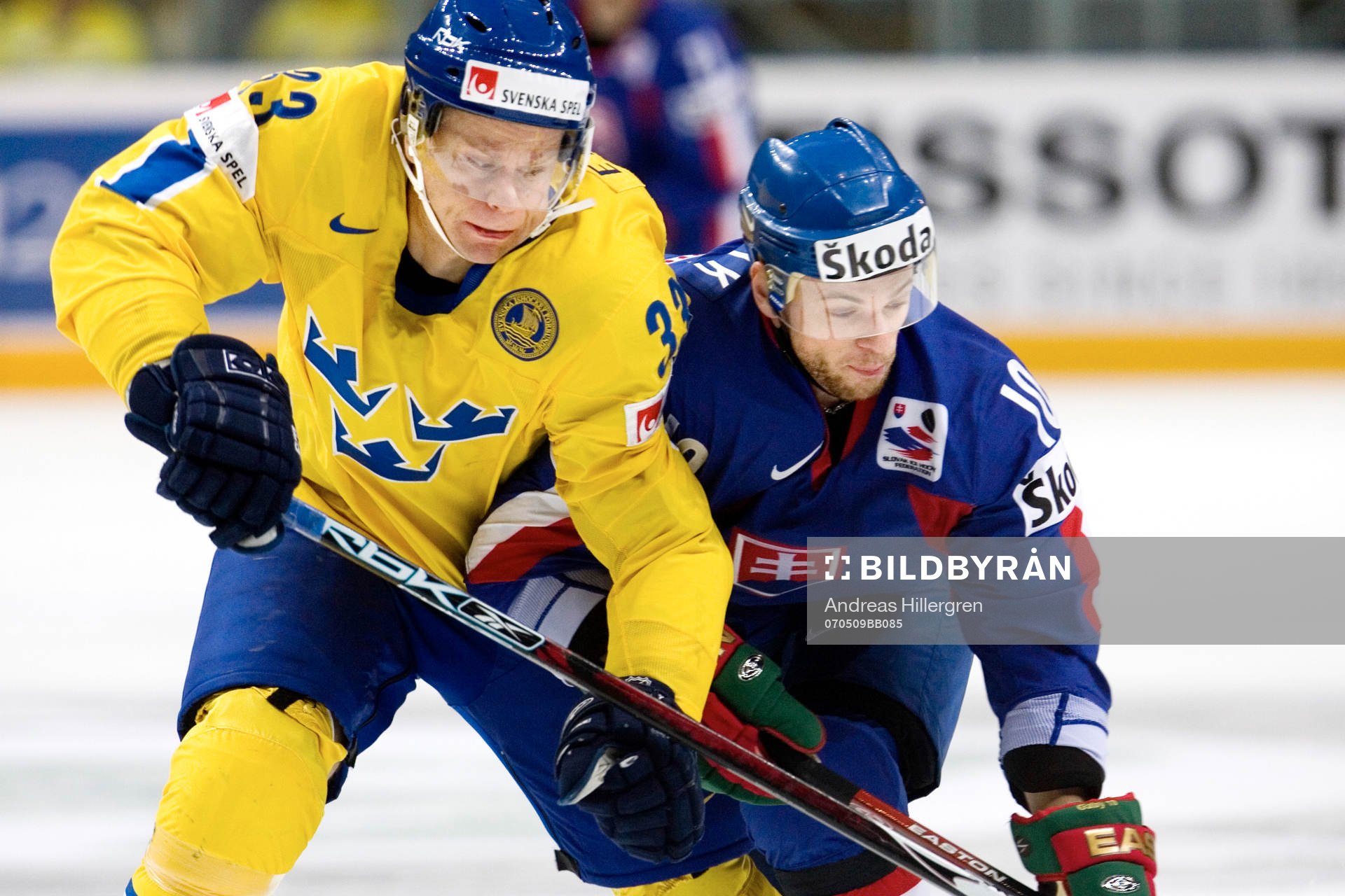 Fredrik Emvall och Marian Gaborik