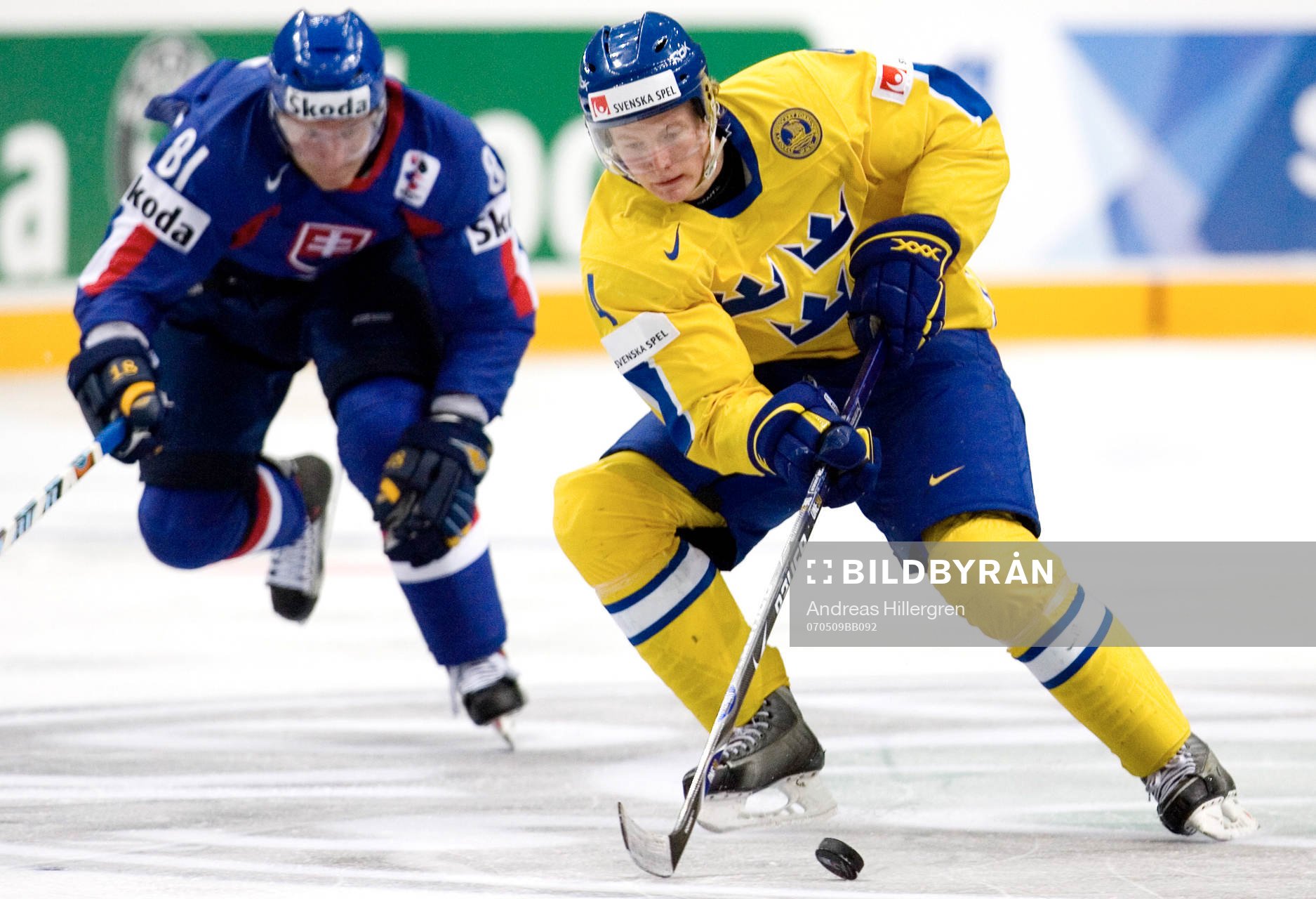 Anton Strålman och Marian Hossa