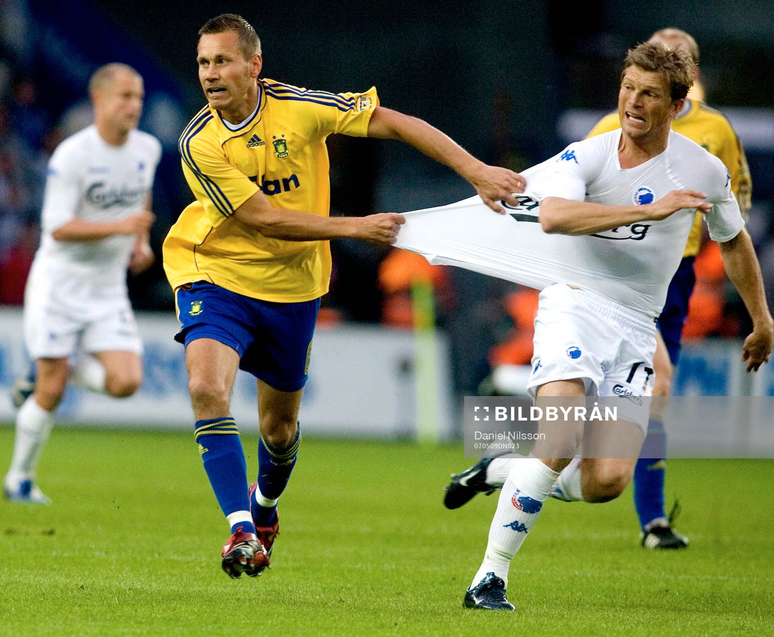 Bröndby - Köpenhamn: Marcus Lantz, Bröndby försöker