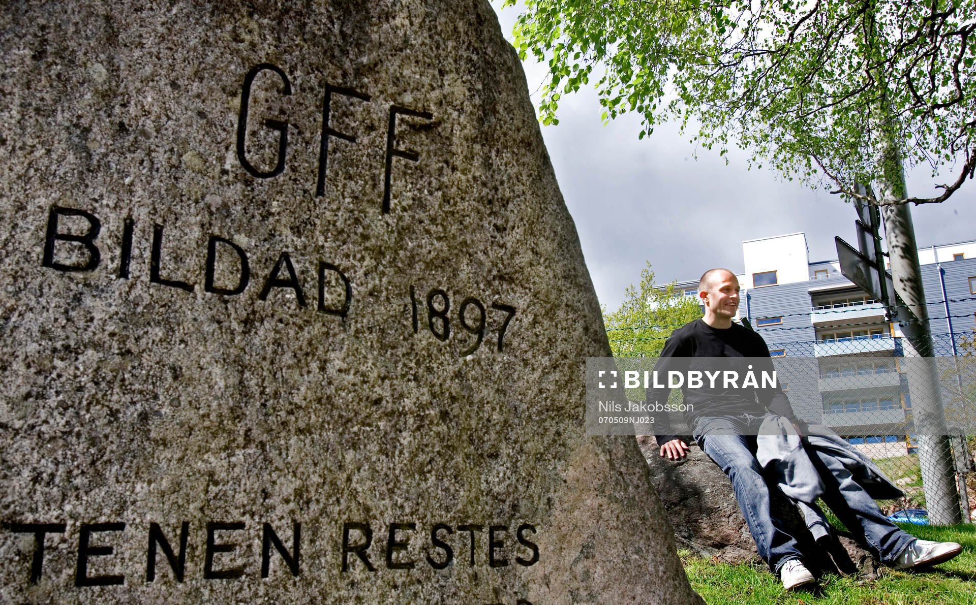 Fotboll, Hans Hasse Blomqvist, före detta IFK Göteborg