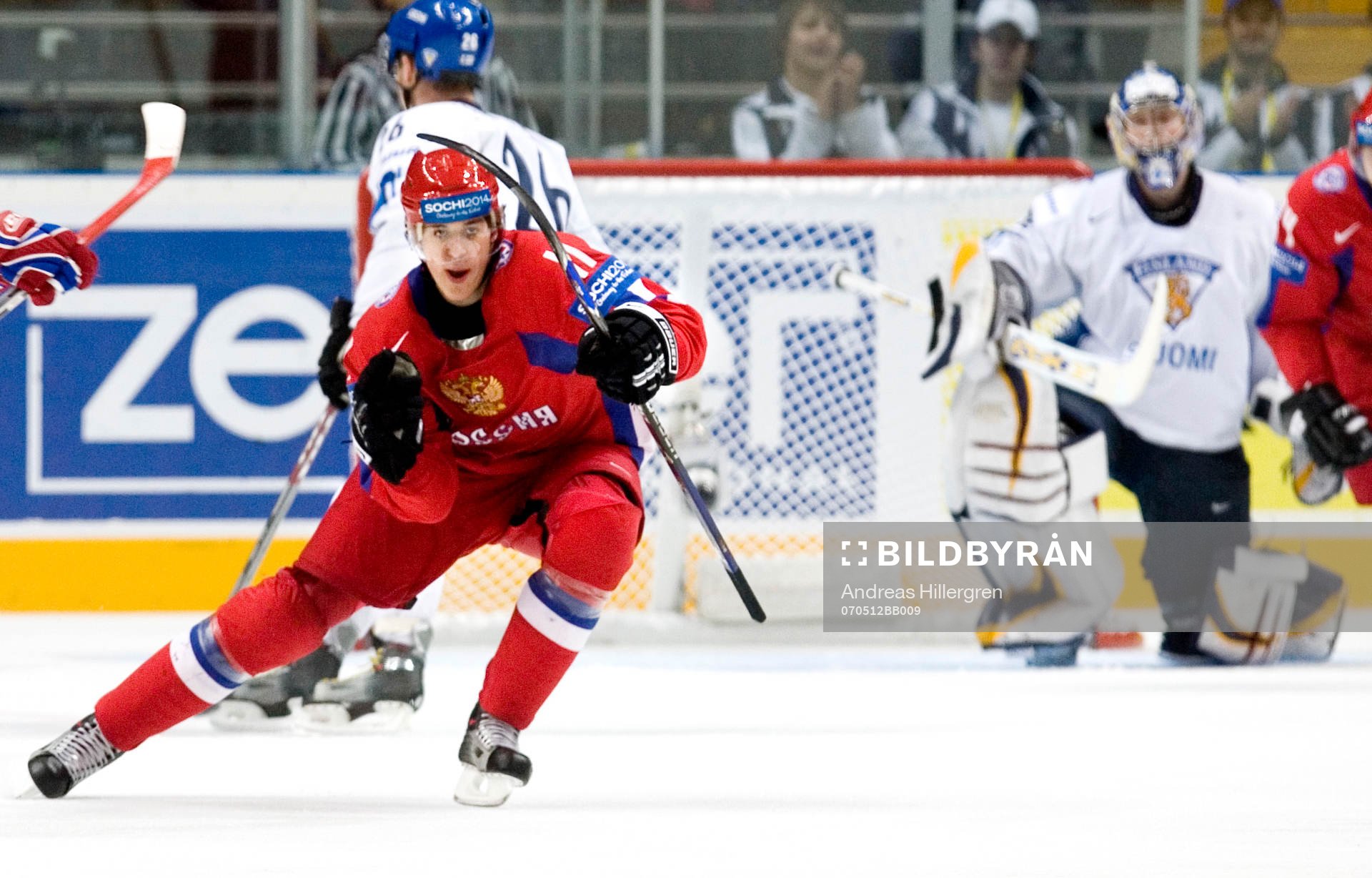 1-0 Evgeni Malkin jubel