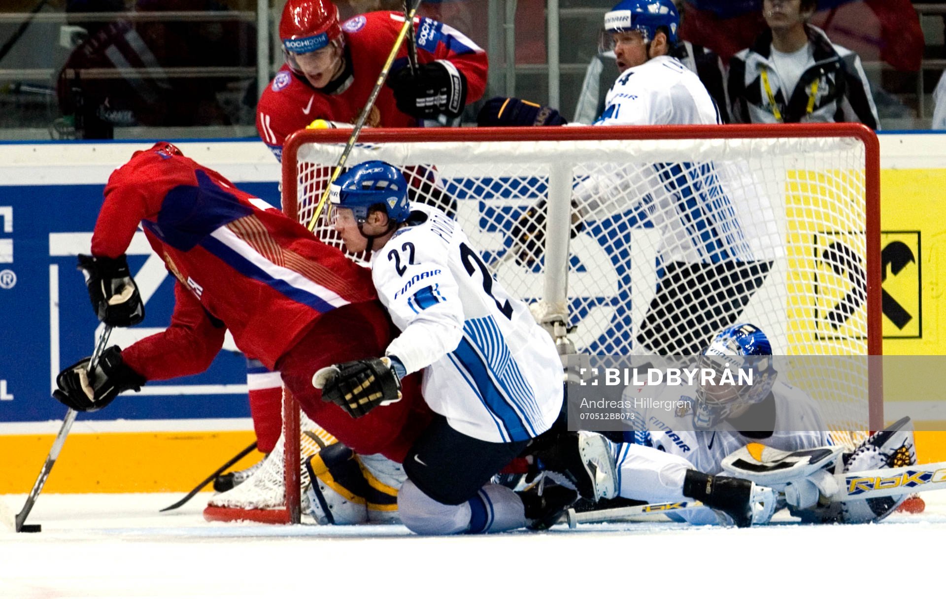 Kari Lehtonen, målvakt, Mika Pyorala, Evgeni Malkin