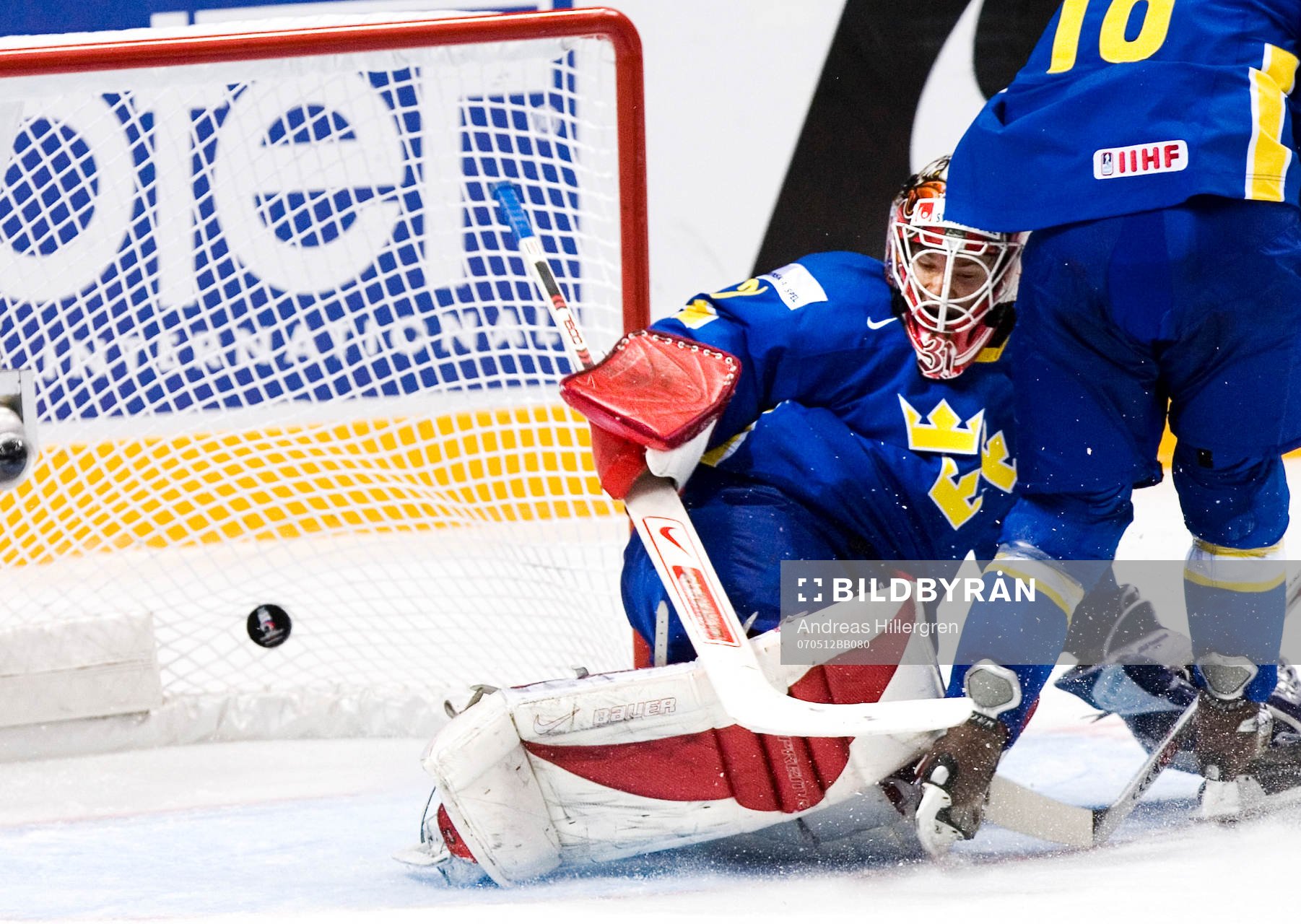 3-0 av Eric Staal, jubel