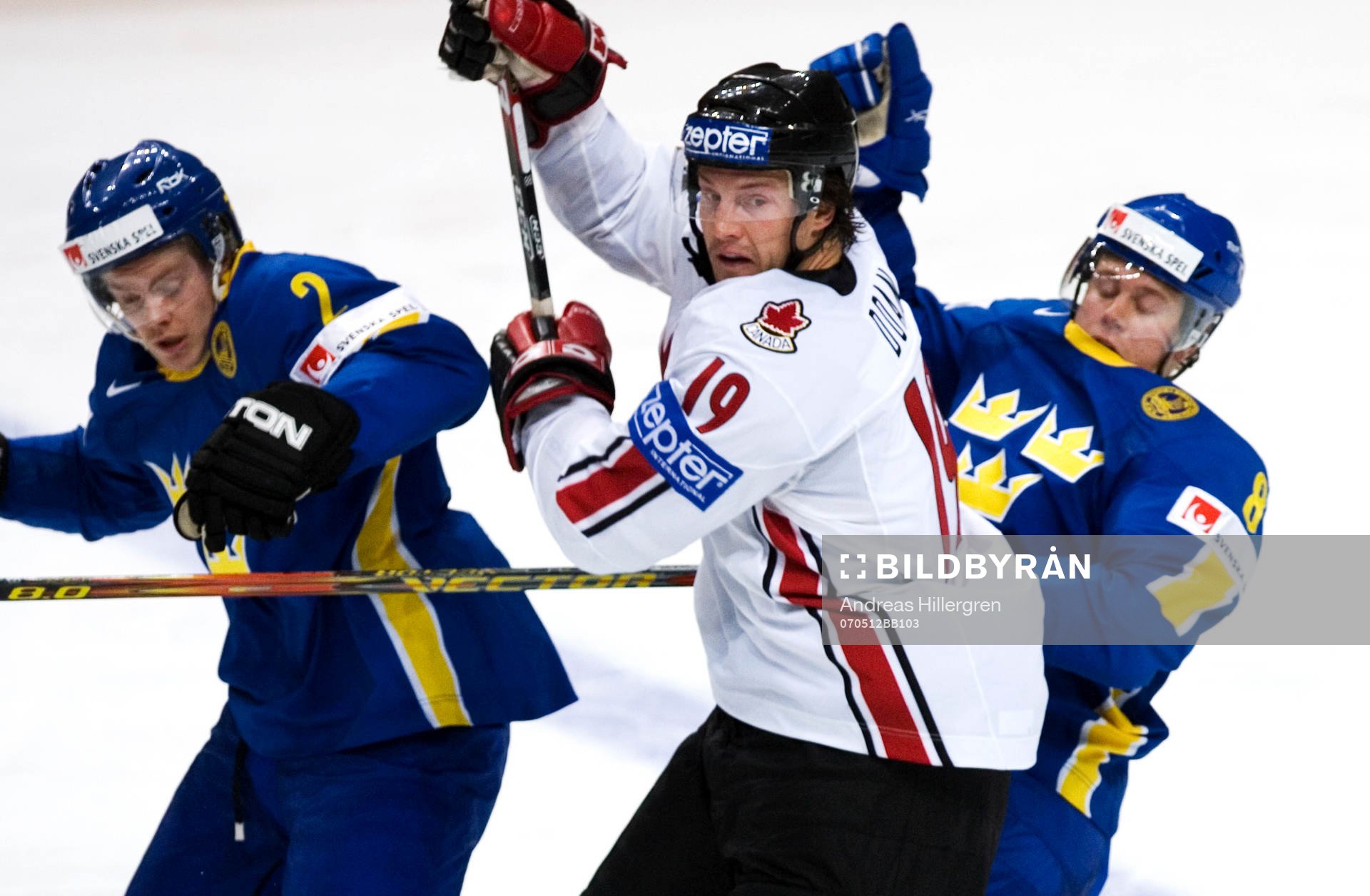 Shane Doan knockade Sverige, Patric Hörnqvist och Tobias