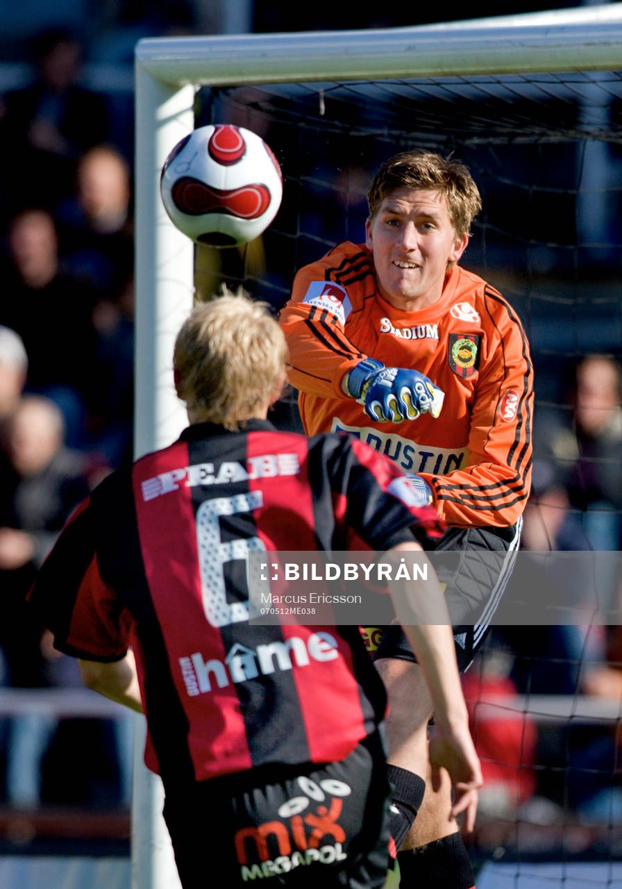 Kristoffer Björklund, Målvakt BP