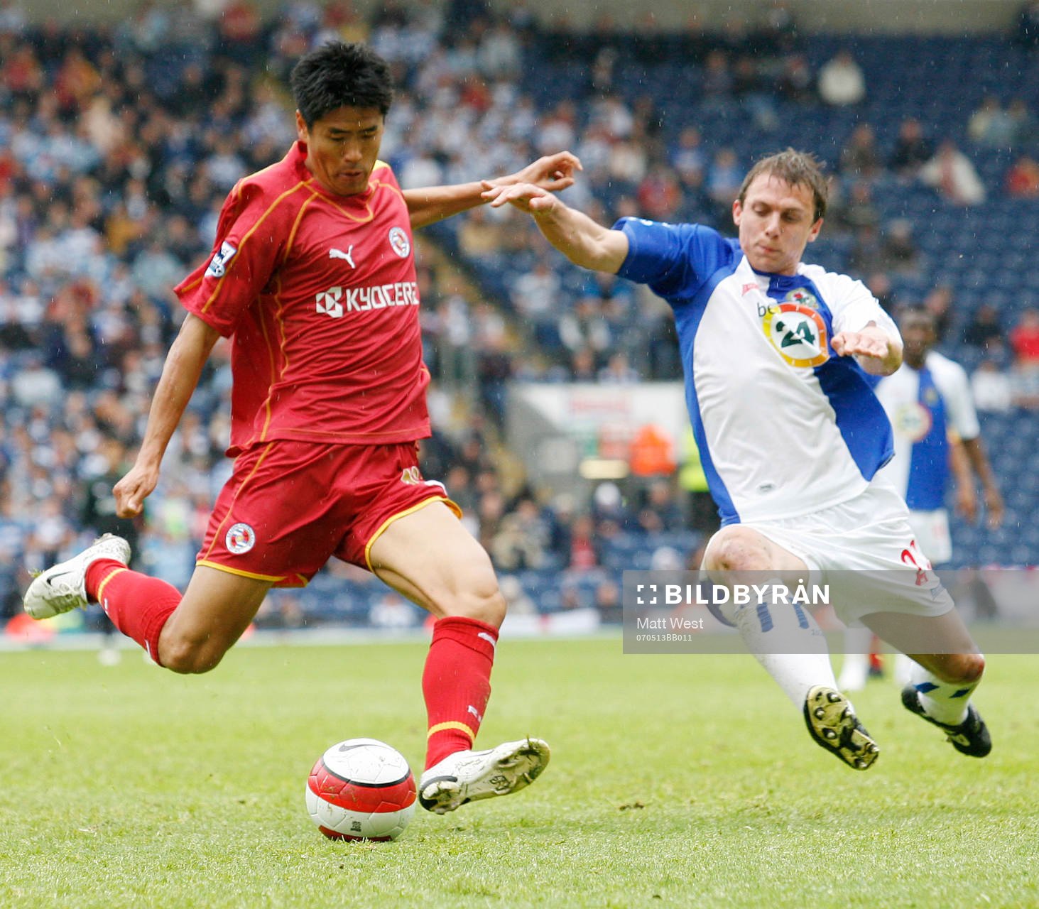 Seol Ki-Hyeon, Reading och Stephen Warnock, Blackburn