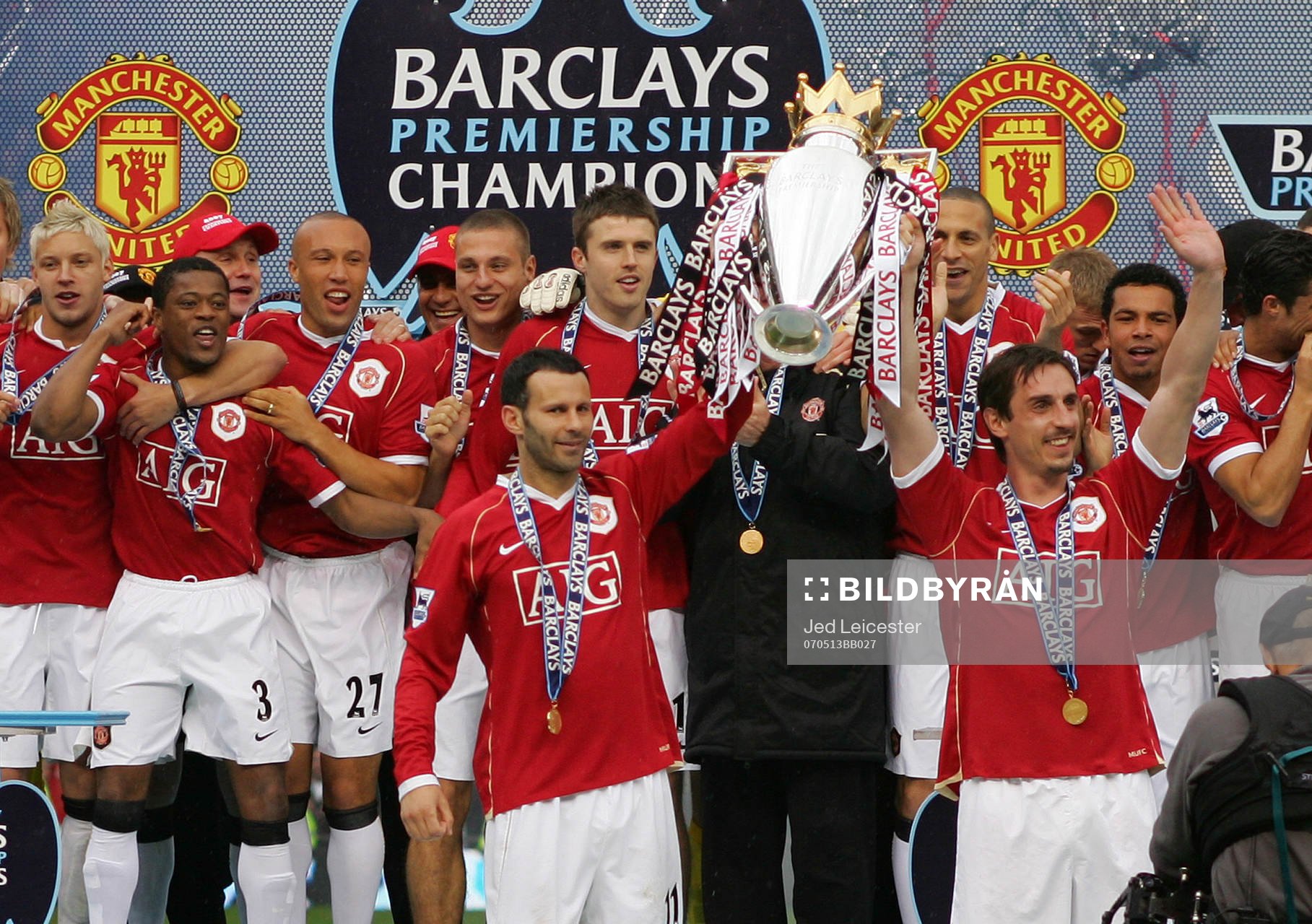 Fotboll, Premier League (Engelsk Liga), Manchester United v
