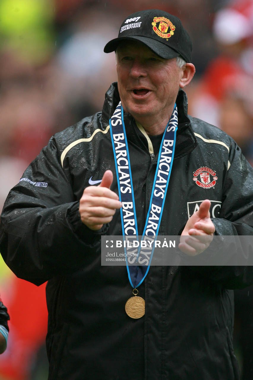 Fotboll, Premier League (Engelsk Liga), Manchester United v