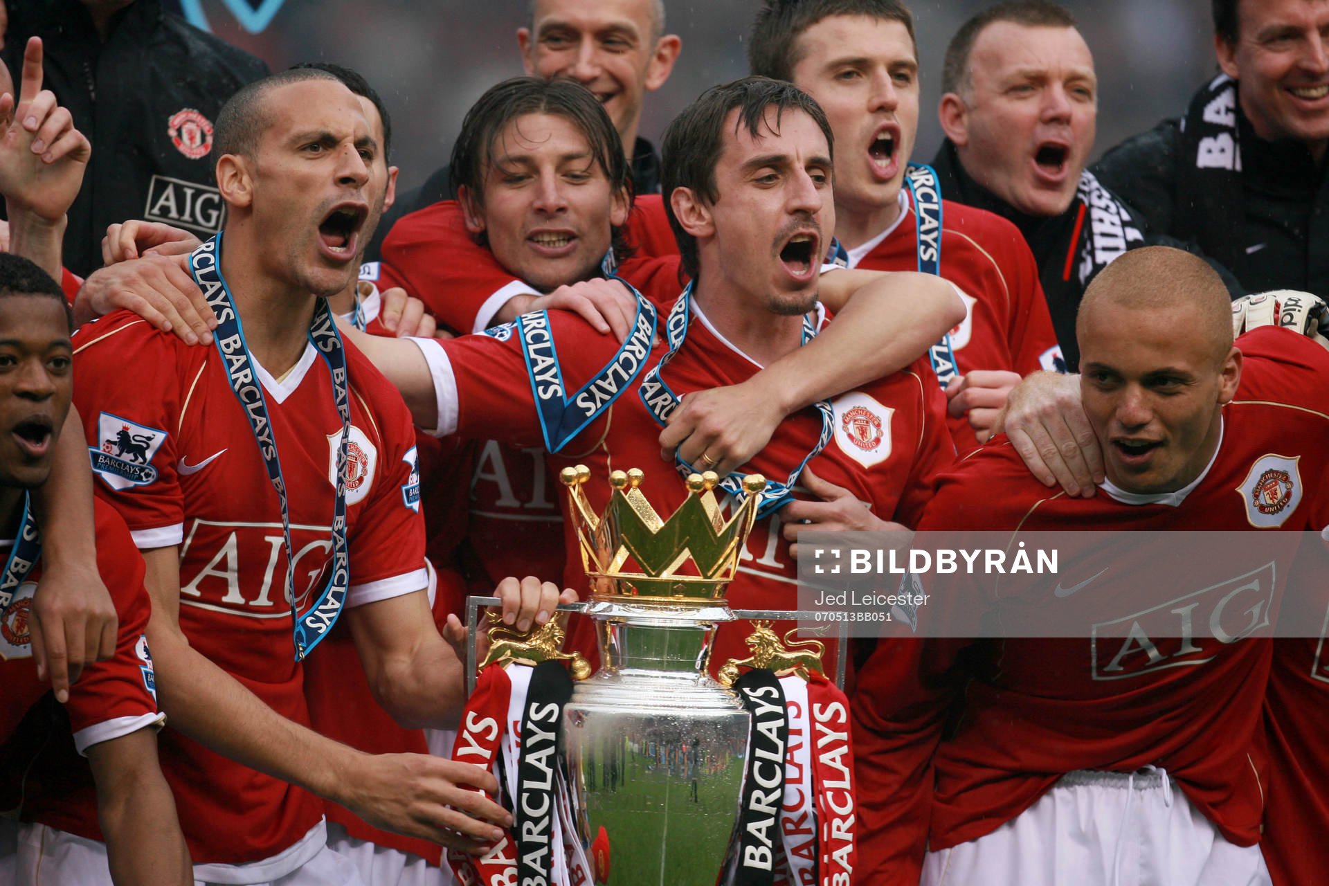 Fotboll, Premier League (Engelsk Liga), Manchester United v