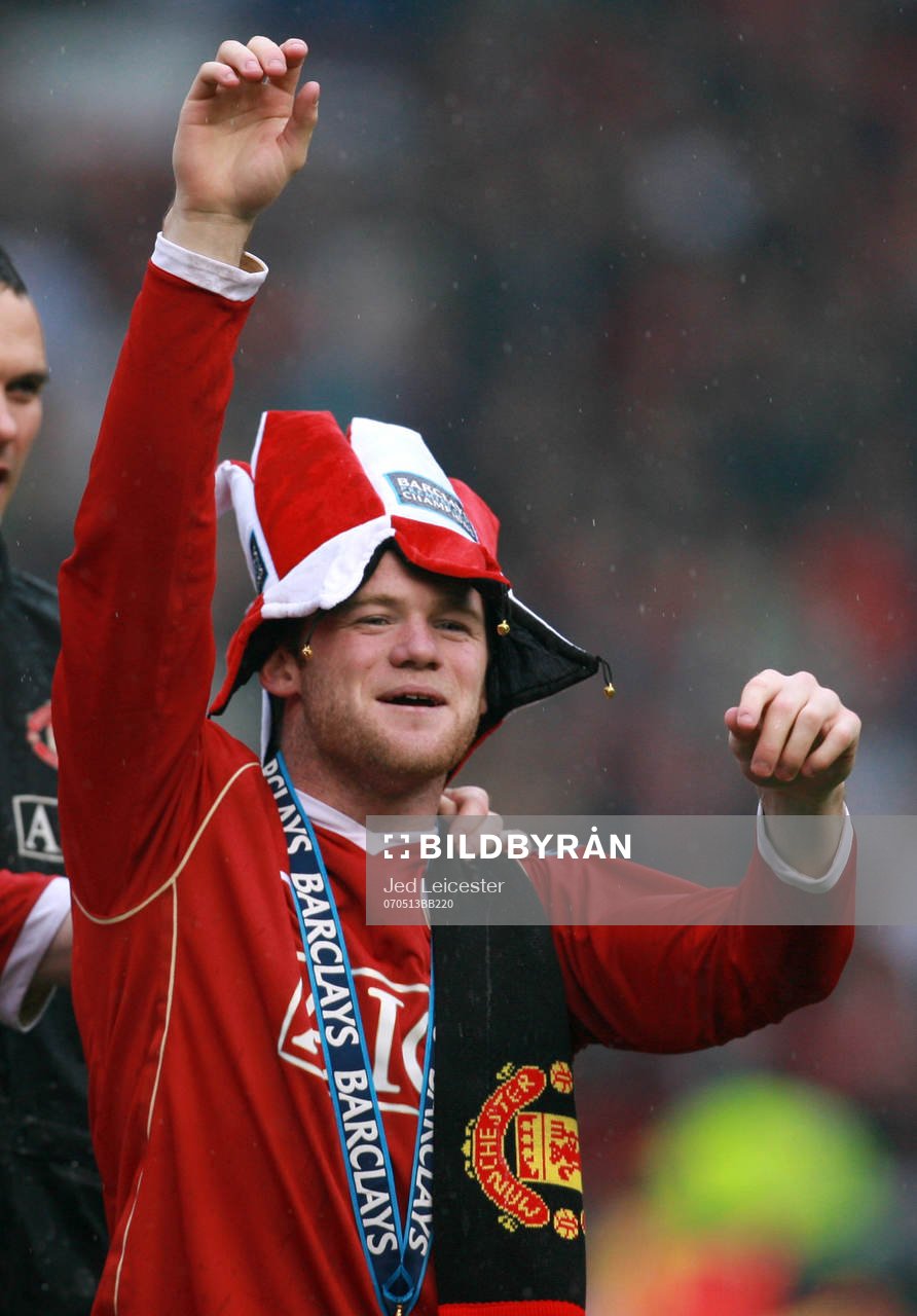  Wayne Rooney, Manchester United (Jubel)