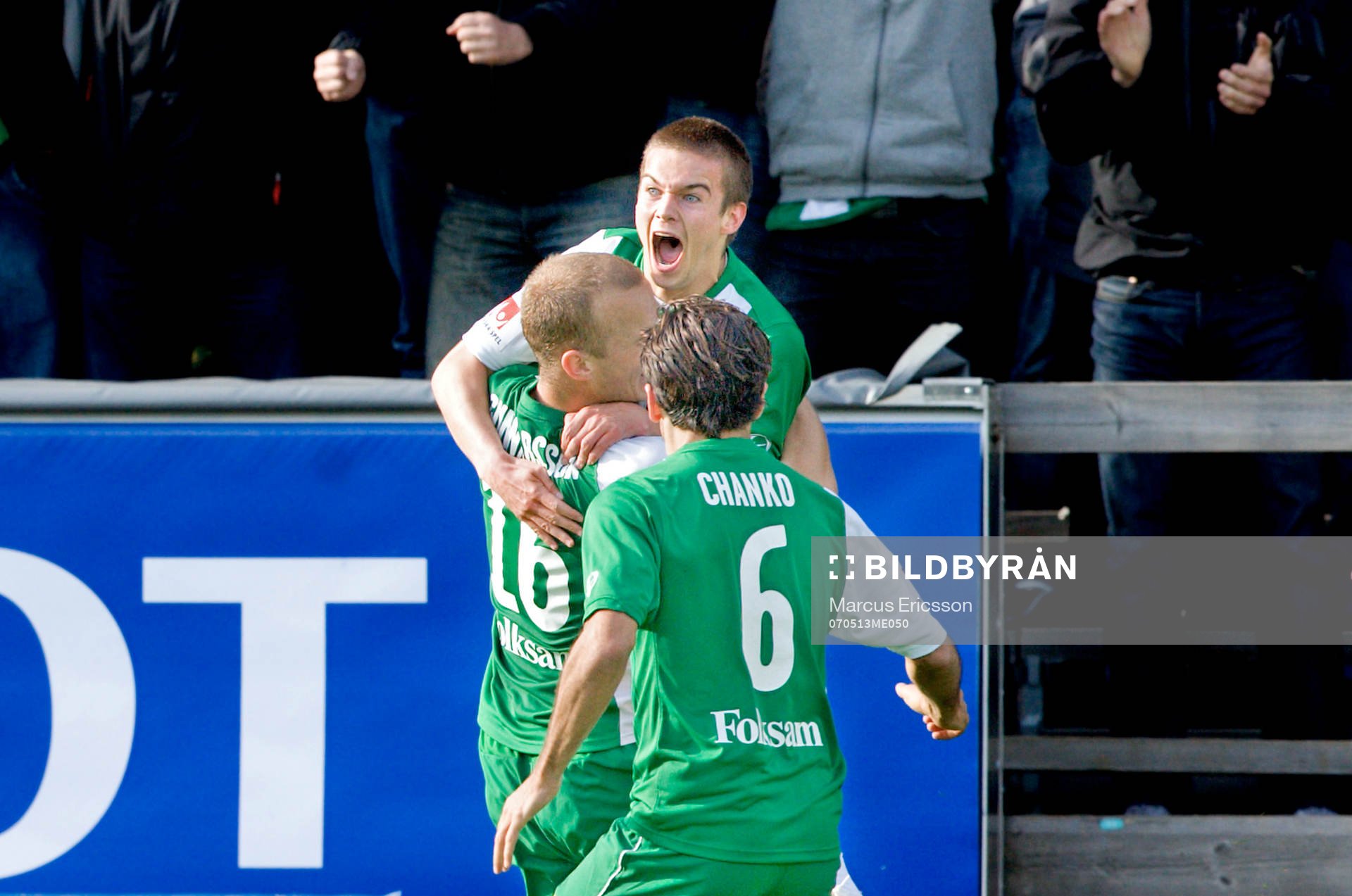  Heidar Geir Juliusson, Hammarby jubel.