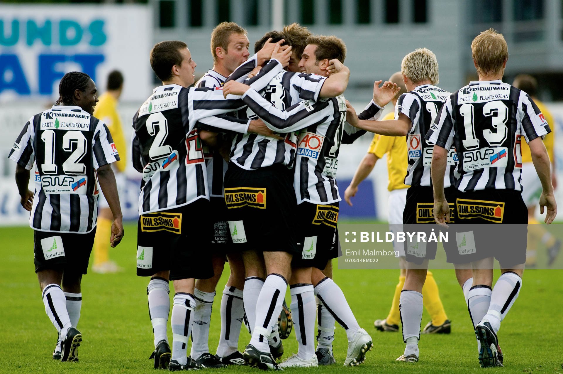 Jubel i Landskrona