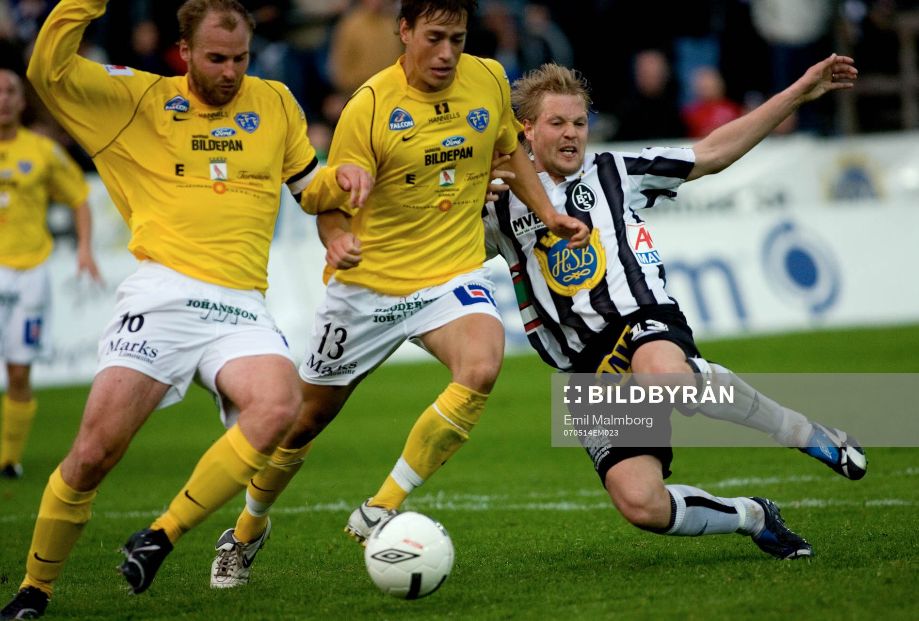 Matthias Eklund, Landskrona hårt trängd av Patrik