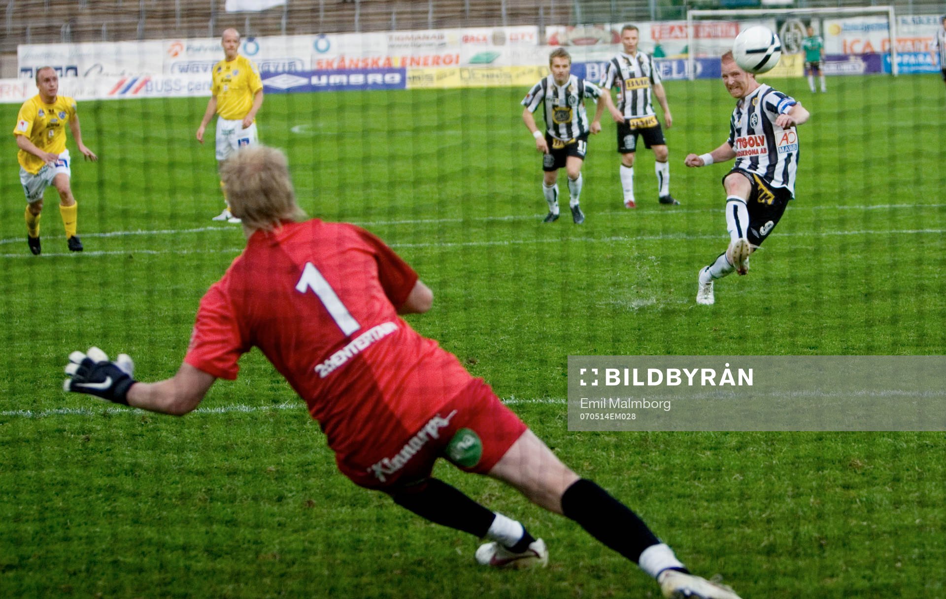 Jörgen Pettersson, Landskrona missar en straff