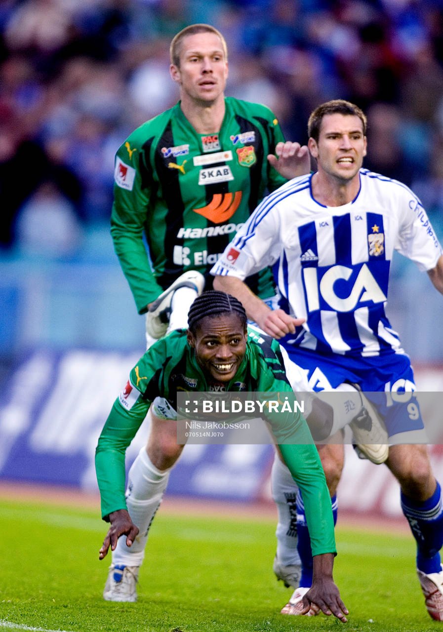 Richard Ekunde, GAIS, Stefan Selakovic, Göteborg
