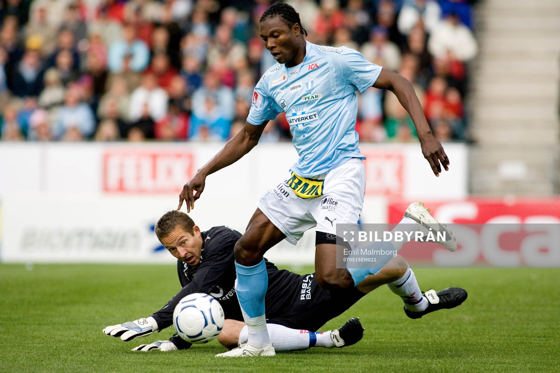 Edward Ofere och Daniel Andersson