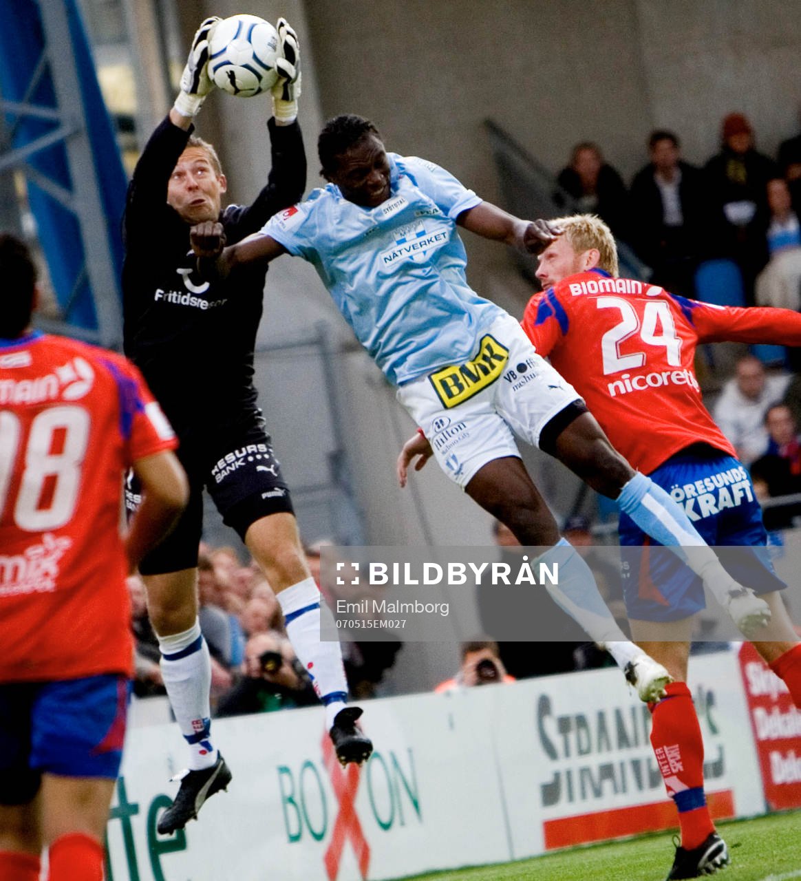 Daniel Andersson och Edward Ofere