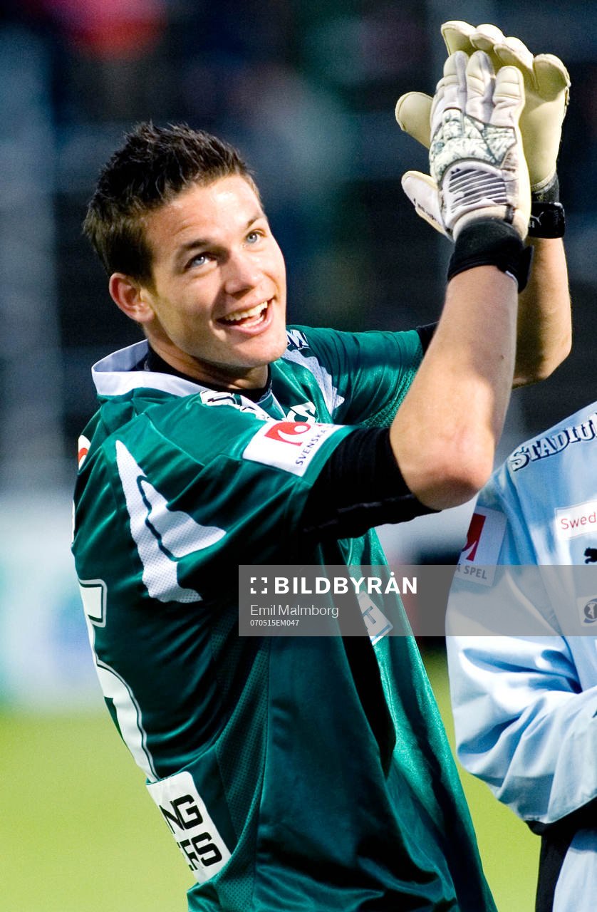Jonas Sandqvist, målvakt, Malmö