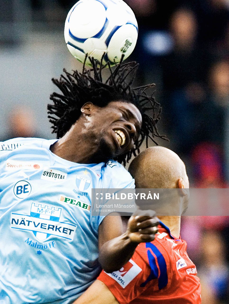 Hårfagre Jimmy Dixon mot kale Henke Larsson