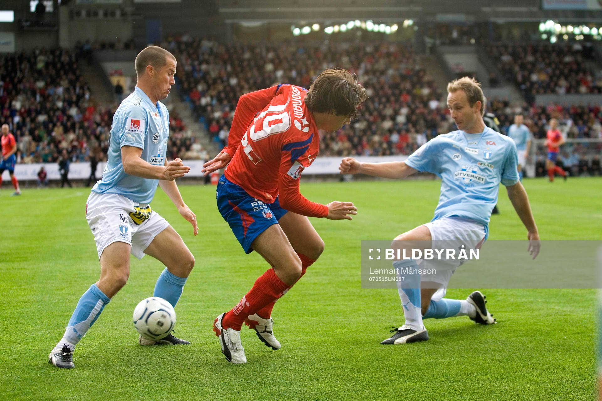 Daniel Andersson, Babis Stefanidis och Jon Inge Höiland