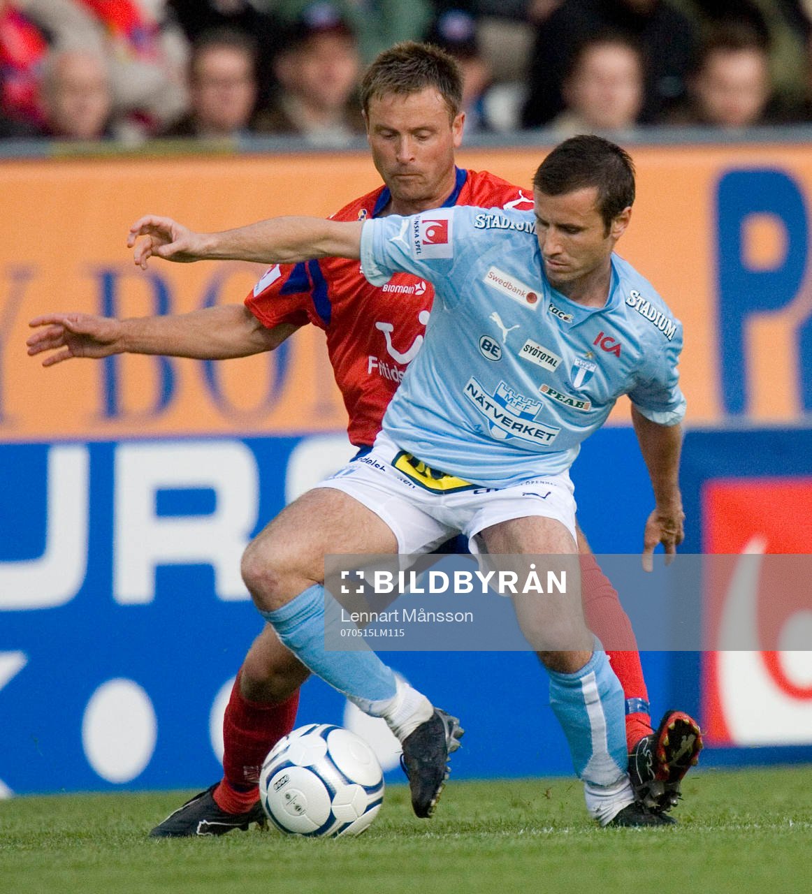 Yksel Osmanovski och Erik Wahlstedt