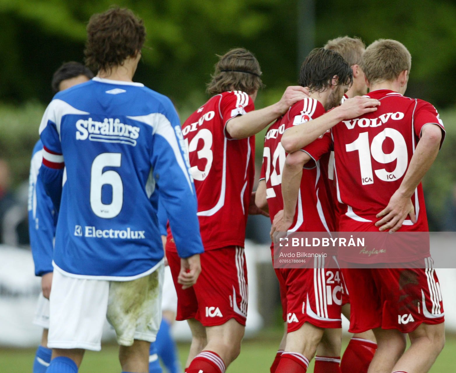  Gustaf Svensson, Pontus Wernblom och Jonathan Berg, Göteborg, jubel