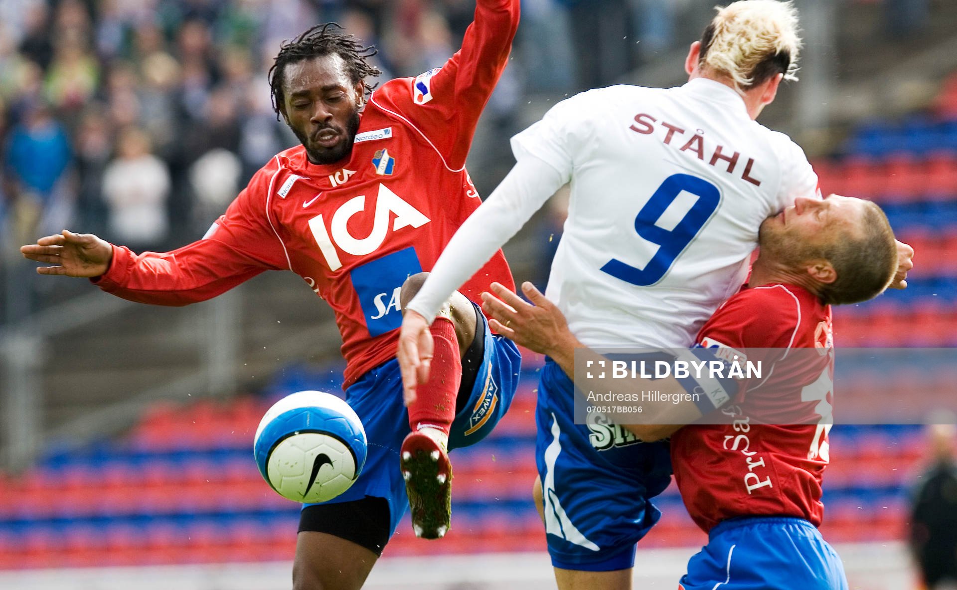 Teofore Bennett, Fredrik Gustafson och Petru Racu
