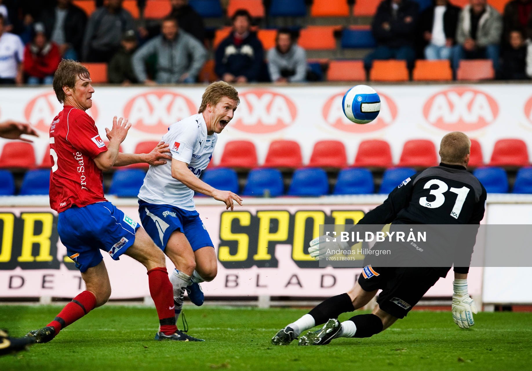Eirik Dybendal, lägger in 0-1 som blir slutresultatet i