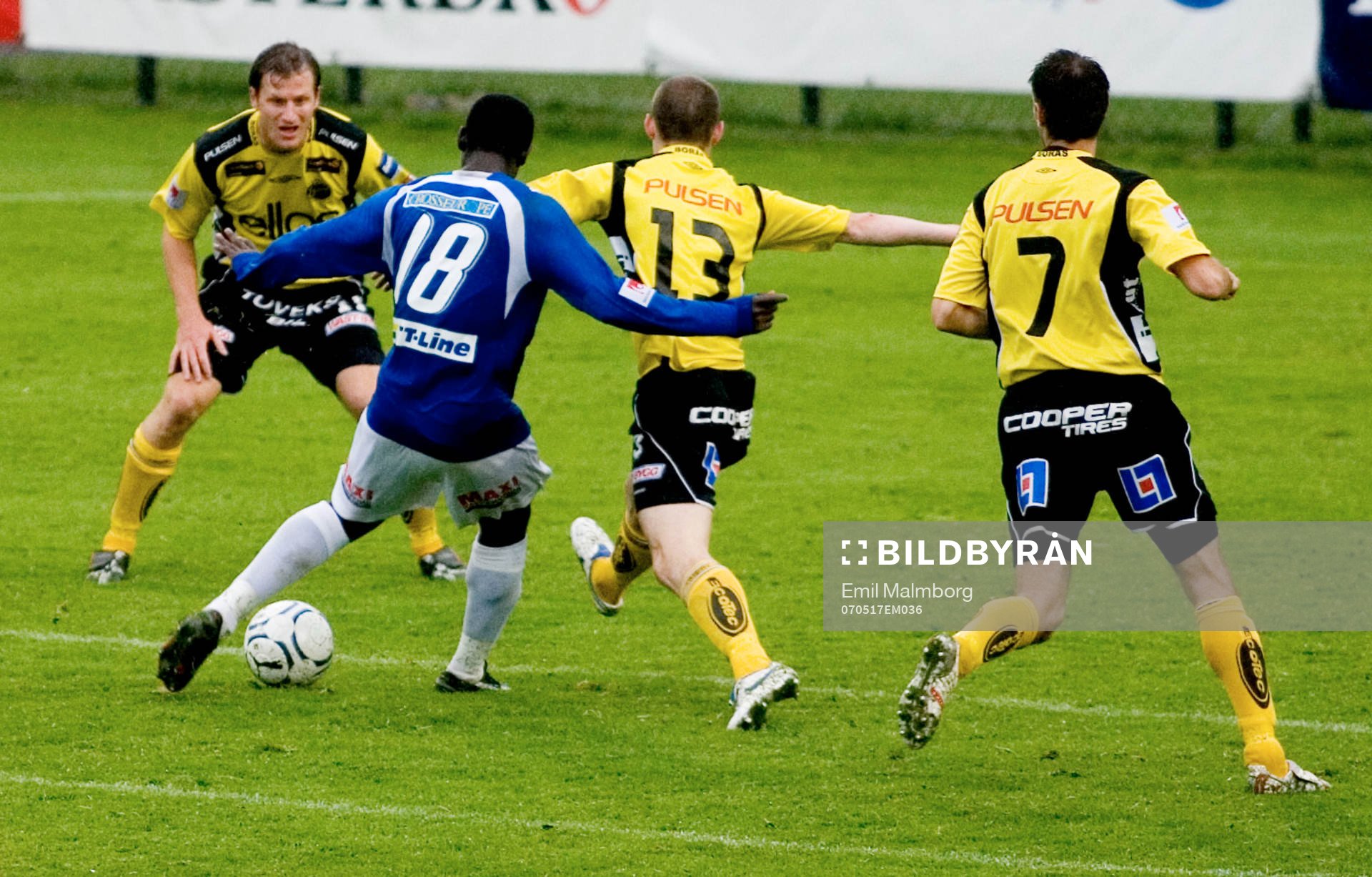 Michael Mensah, Trelleborg gör 1-1