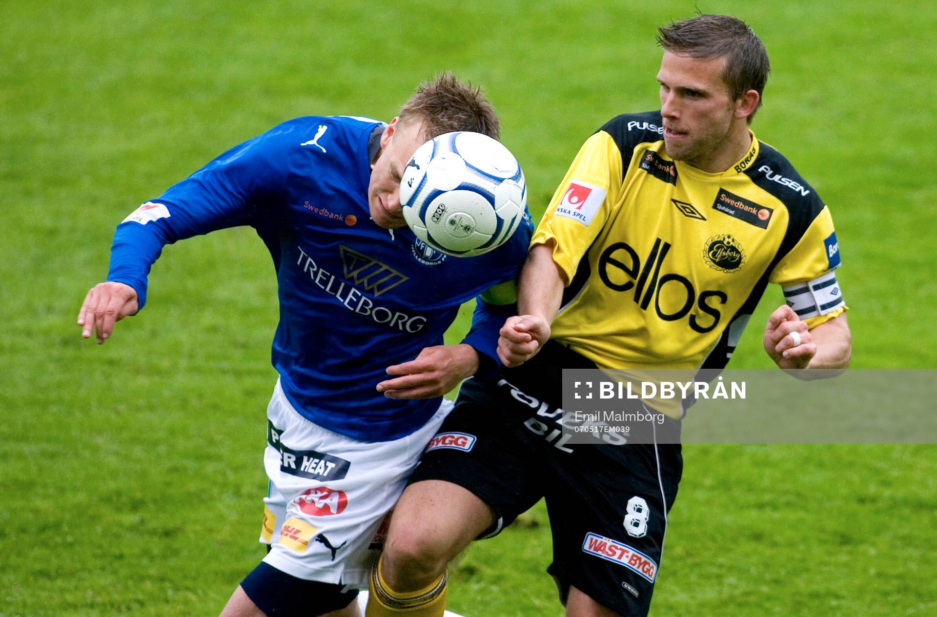 Linus  Malmqvist, Trelleborg, och Anders Svensson, Elfsborg