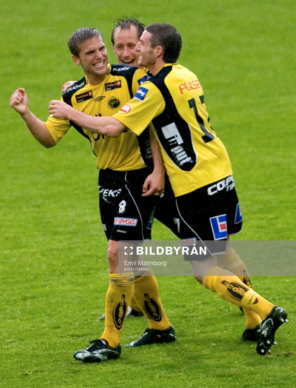 Jubel. Anders Svensson, Elfsborg