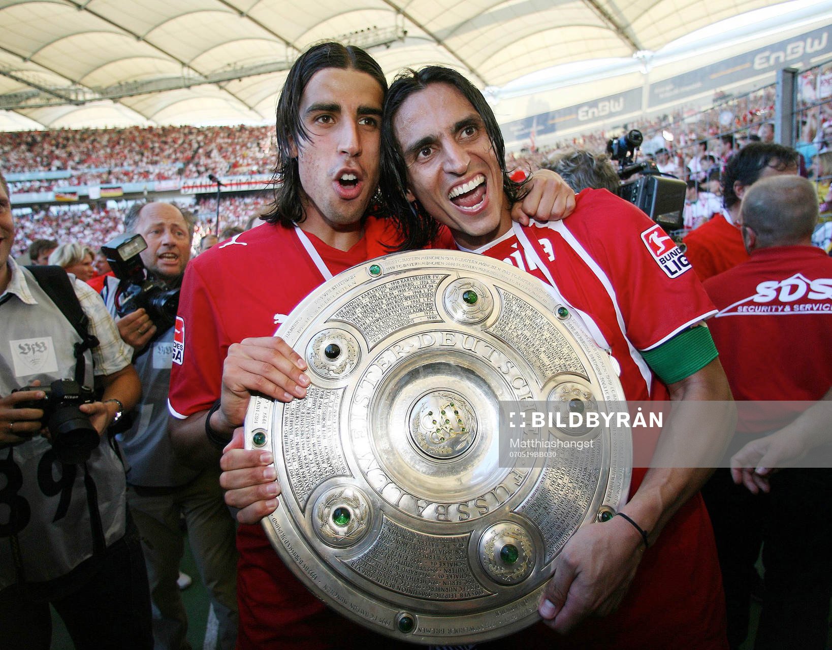 Fotboll, tysk, Bundesliga, Stuttgart, Ligamästare, Tyska