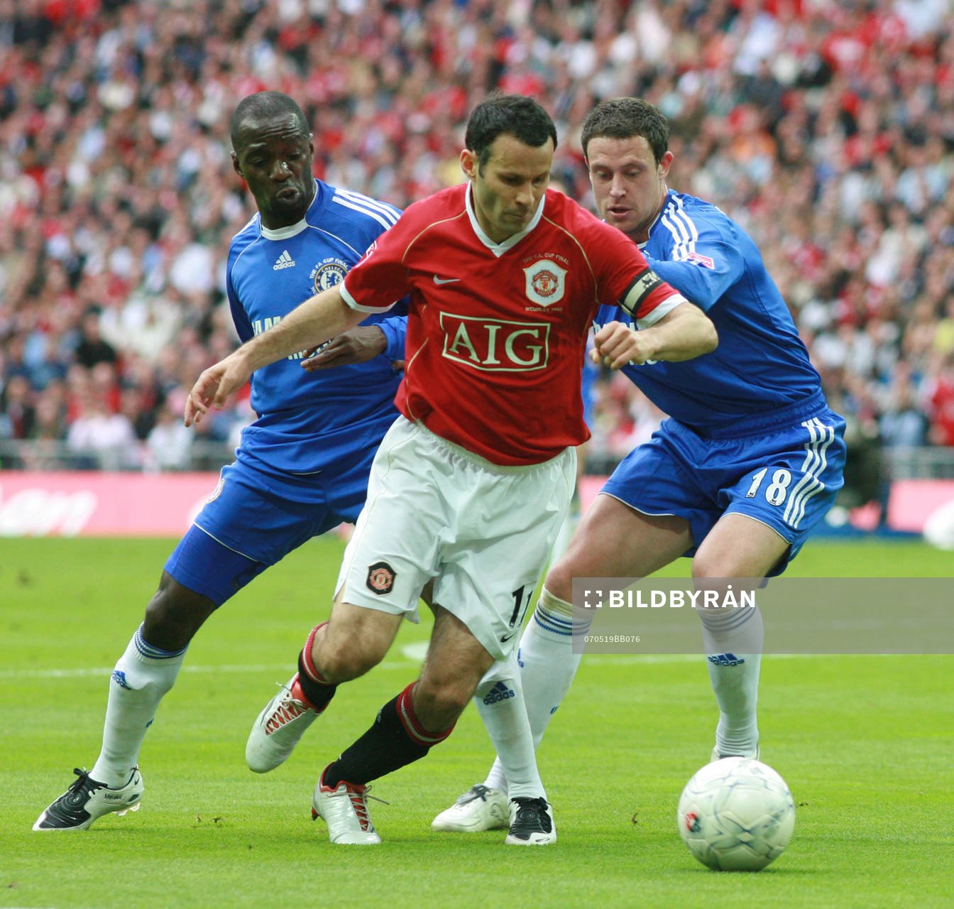Fotboll, engelsk, FA Cup - Final, Chelsea - Manchester