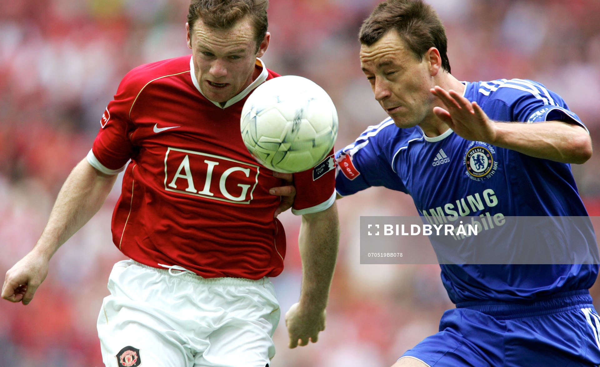 Fotboll, engelsk, FA Cup - Final, Chelsea - Manchester