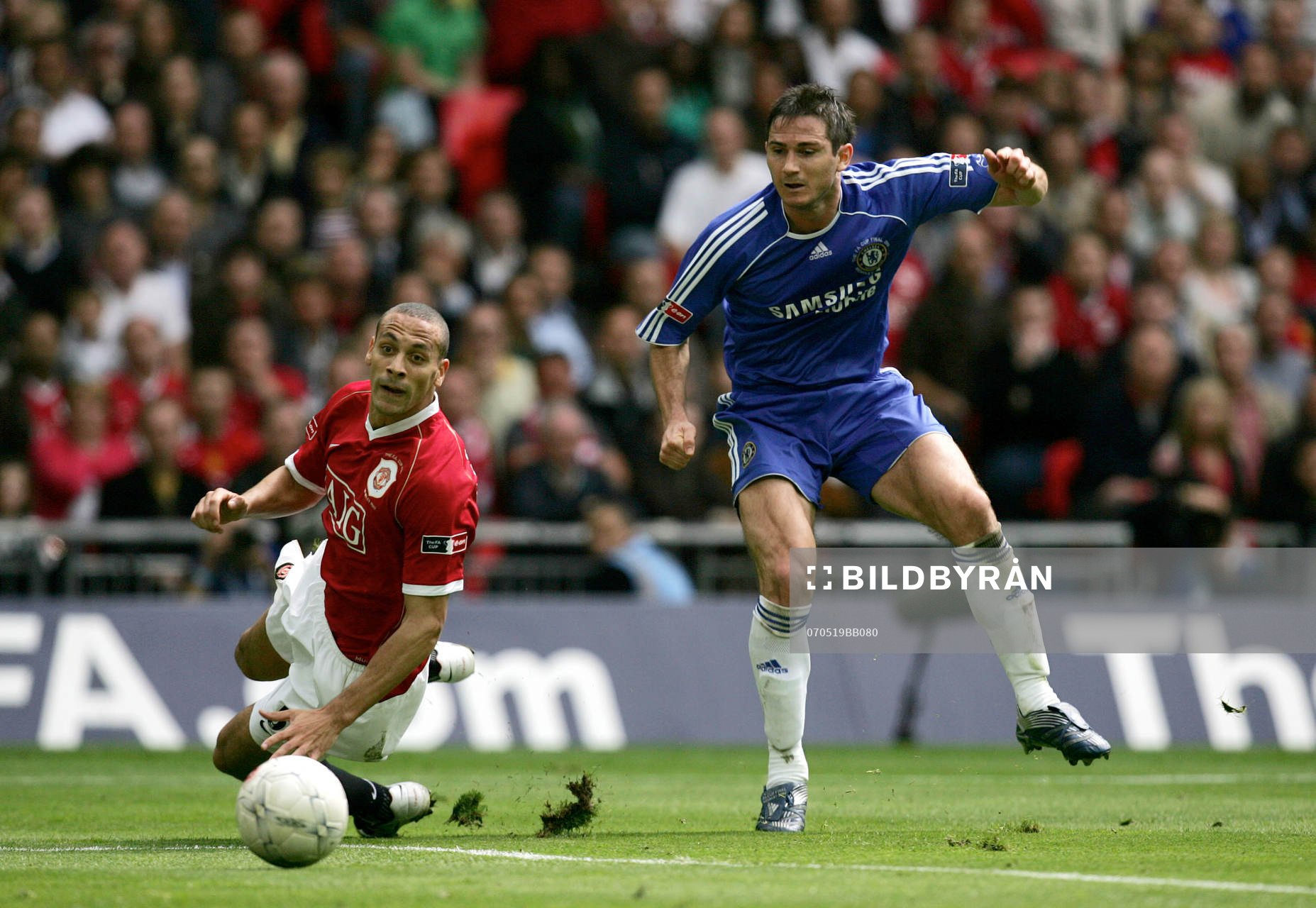 Fotboll, engelsk, FA Cup - Final, Chelsea - Manchester