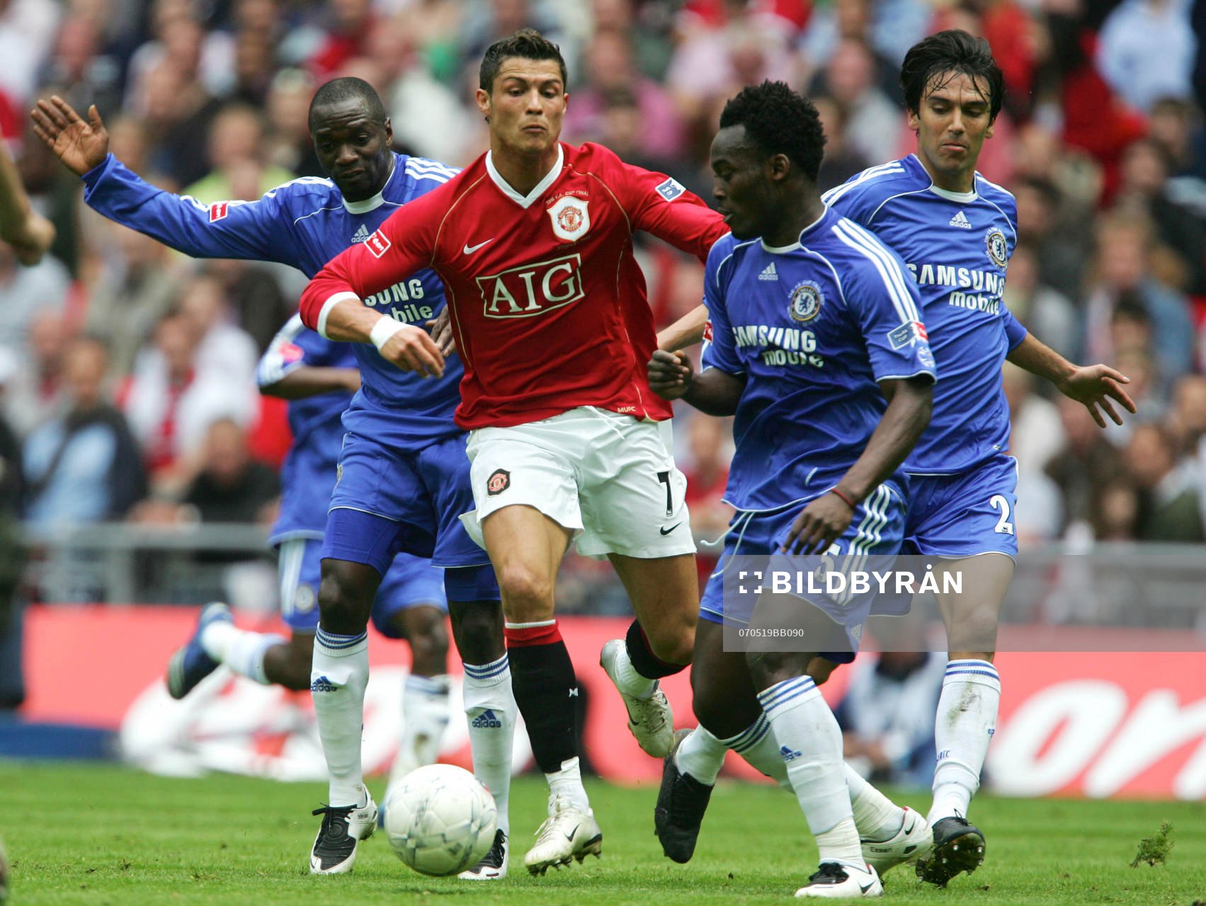 Fotboll, engelsk, FA Cup - Final, Chelsea - Manchester