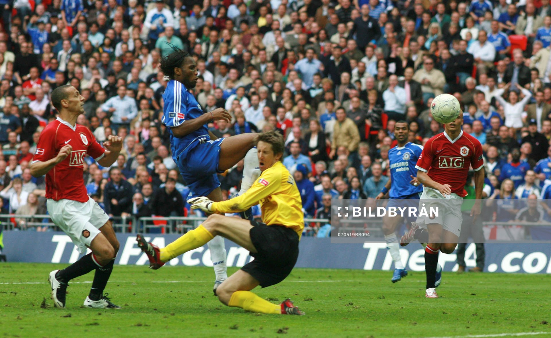 Fotboll, engelsk, FA Cup - Final, Chelsea - Manchester
