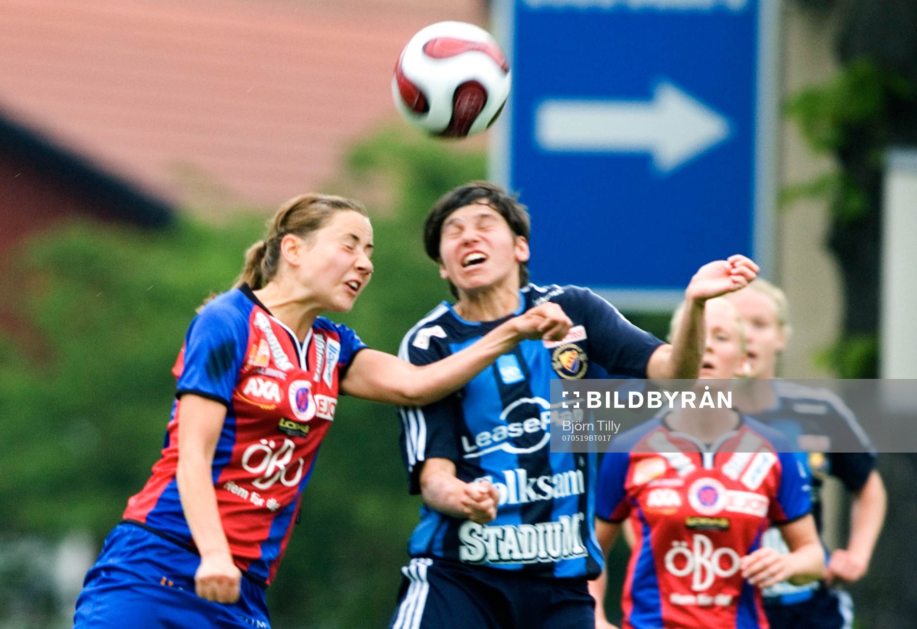 Lena Andersson, Örebro och Ariane Hingst, Djurgården