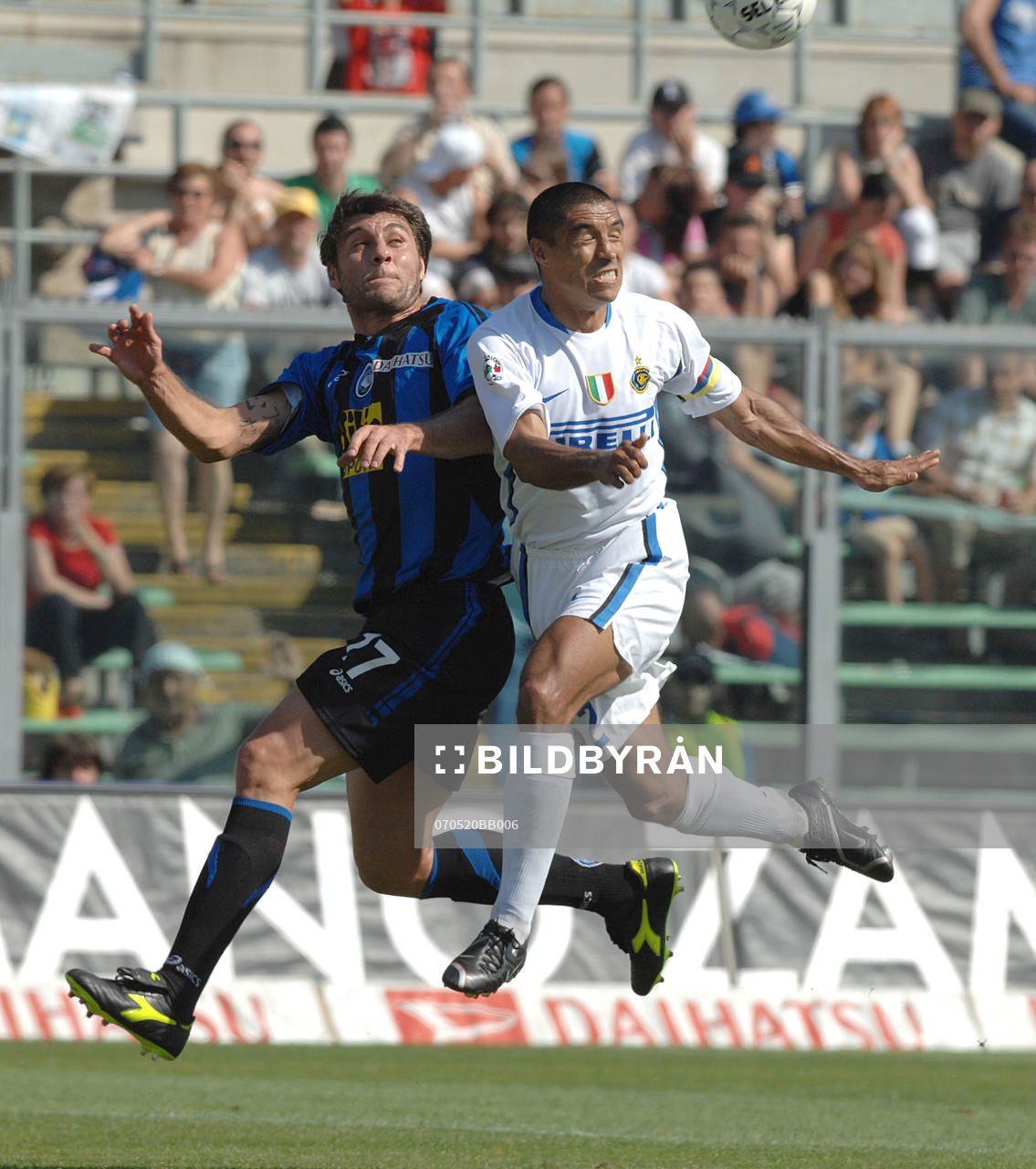 fotboll, serie a. Italiensk, Atlanta- Inter; Vieri, Cordoba