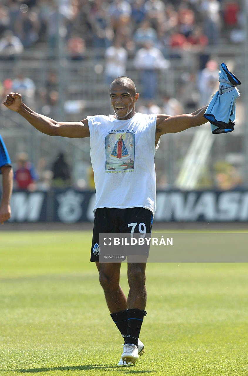 fotboll, serie a. Italiensk, Inter; Ferreira, jubel